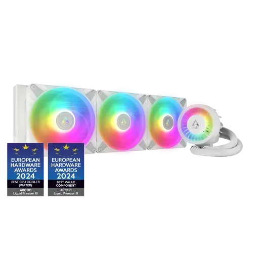 Arctic Liquid Freezer III 420MM ARGB Liquid CPU Cooler White